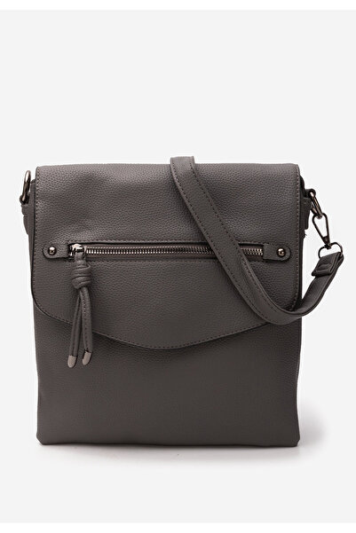 B T Shoes Šedé ramenní kabelka Hermelinda