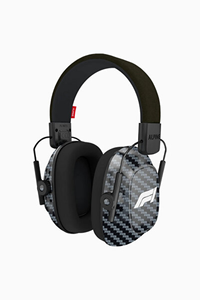 Alpine Racing Pro Earmuff, Yetişkin Kulak Koruması 26 dB, Formula 1 Edition