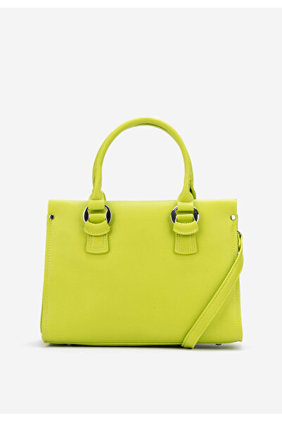 B T Shoes Zelená kancelářská kabelka Aqia