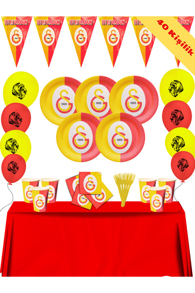 snowparty GaLaTasaraY Doğum Günü Parti Seti