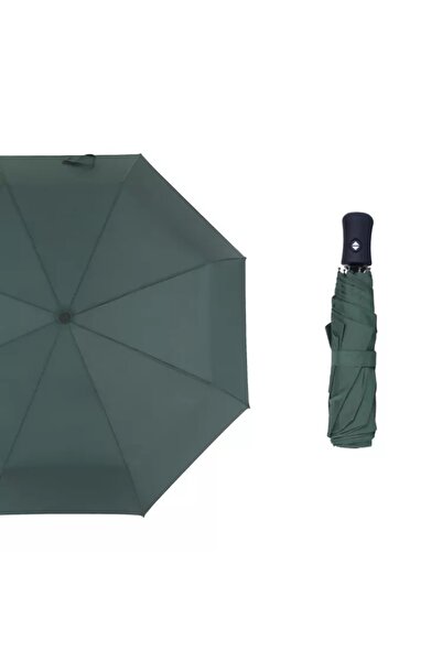 ELEVEN MARKETS İldeşli Tam Otomatik Çanta Boy Yeşil Şemsiye