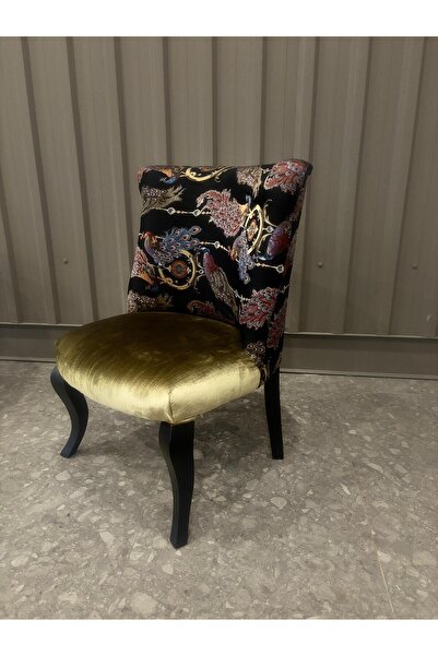 Belletto Mavi Saten Kumaşlı Berjer