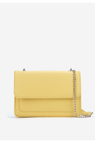 B T Shoes Žltá ramenná kabelka Iuliana
