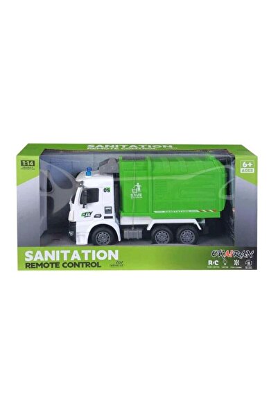 CanEm By Kutulu Şarjlı Uzaktan Kumandalı Çöp Kamyonu