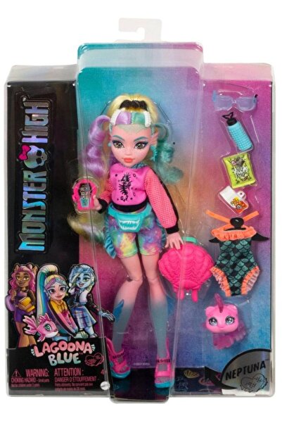 mattel Monster High Lagoona Blue Doll with Animal and Needle