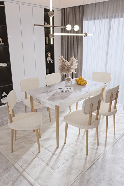 UZMHOME Punto Mutfak Masa Takımı,Mutfak Masası,Yemek Masası,Masa Takımı Açıla...