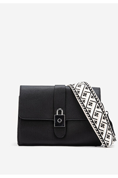 B T Shoes Τσάντα ωμου Swish Μαύρα