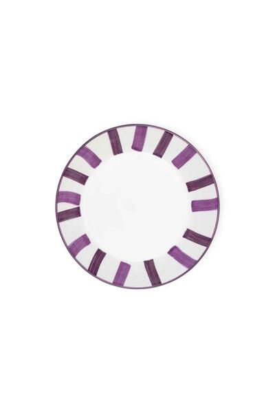 The Mia Joy Dinner Plate Set of 6 Purple 20 cm