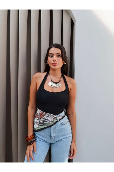 ESRAHELVACI Halter Blouse