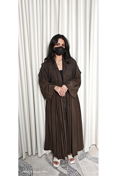 Elegance and beauty Summer abaya jacquard with Japanese silk