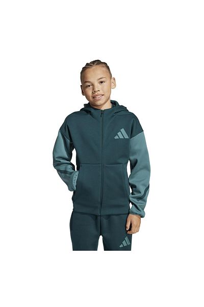 adidas Jx9929-C J Z.N.E.Fz Children's Jacket Green