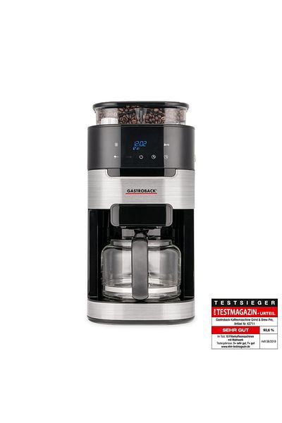 GASTROBACK Coffee Machine Grind and Brew Pro