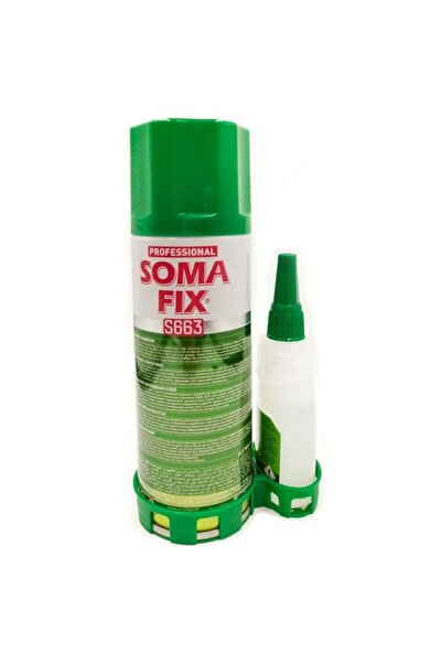 Somafix Universal Fast Adhesive with Activator – S663 – High-MDF Glue (Glue + Spray Activator)