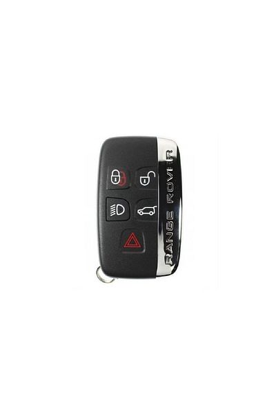 motor starter Car key shell, compatible with Land Rover Discovery, 5 buttons, smartkey, black