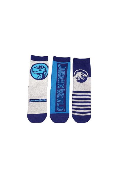 JURASSIC WORLD Set of 3 pairs of children's socks, multicolor, Jurassic World