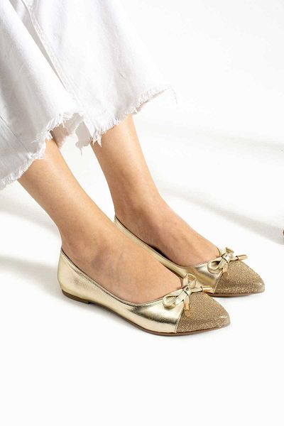 Bestello Bow Rubber Sole Ballerinas 331-1453 Women's Ballerinas