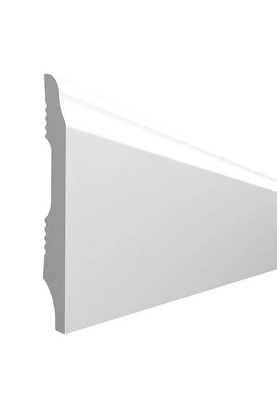 Q HOME DESİGN Duropolymer skirting board, D 302, 240 x 10 x 1.5 cm
