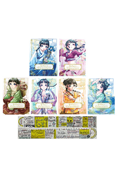 Destek Yayınları Şifacı Günceleri 7-8-9-10-11-12. Ciltler Manga Seti + Mat. Ö...