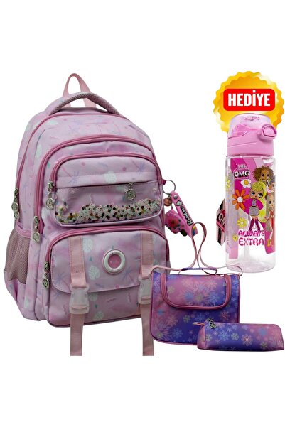 ASTRAL Kids Okul Çantası , Beslenme Çantası , Kalemlik - Anahtarlık ve Suluk&...