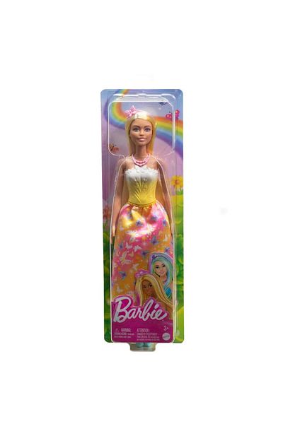 mattel Barbie Fantasy Princess Dreamtopia doll with orange locks