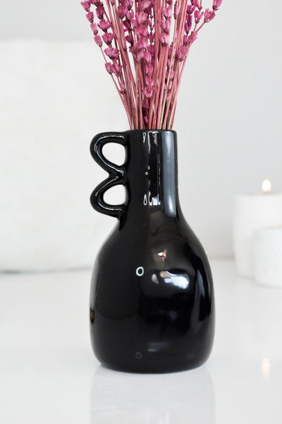 LALEZEN HOME Butterfly Model Ceramic Vase