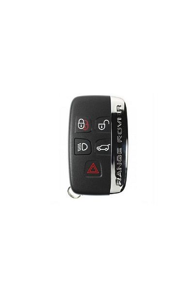 motor starter Car key shell, compatible with Land Rover Discovery, 5 buttons, smartkey, black