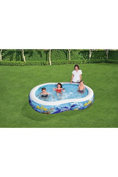 BESTWAY Family Pool Oval 262 x 157 x 46 cm 54118