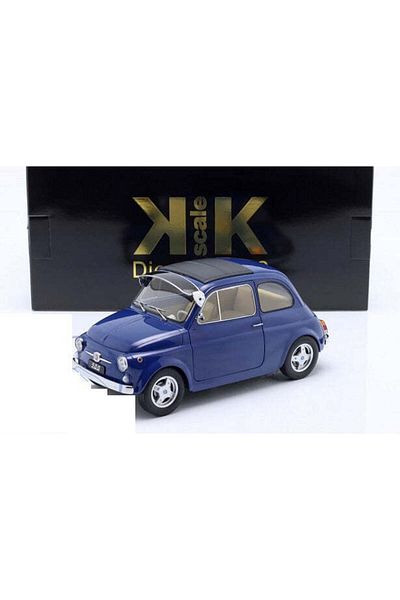 KK Scale Fiat 500 F 1968 Custom blue - 1/12 KK-Scale