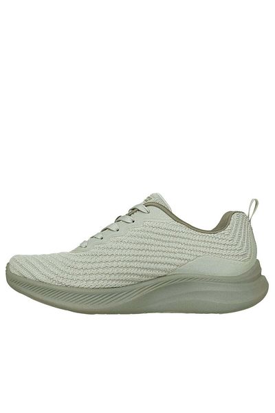 SKECHERS Women's sports shoes, BOBS B FLEX MELLOW DAWN 117731-SAGE green, textile 41