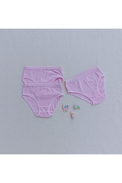 siyalife Girl's Colorful Soft Textured Flexible Lycra Panties Slip