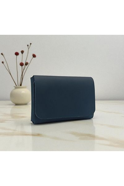 CRONDER Genuine Leather Magnet Men's Card Holder - Handmade 10-Piece Wallet