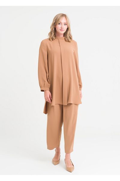 Armağan Judge Collar Asymmetrical Tunic