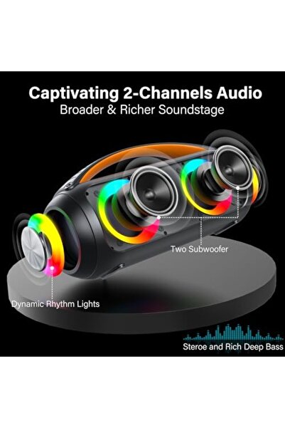 JYX مكبرات صوت بلوتوث محمولة D16