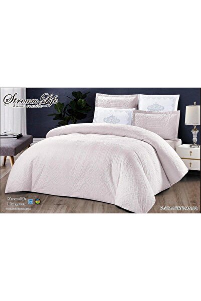 PROMISE لحاف كينج سادة ألوان متعددة