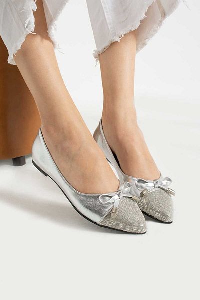 Bestello Bow Rubber Sole Ballerinas 331-1453 Women's Ballerinas