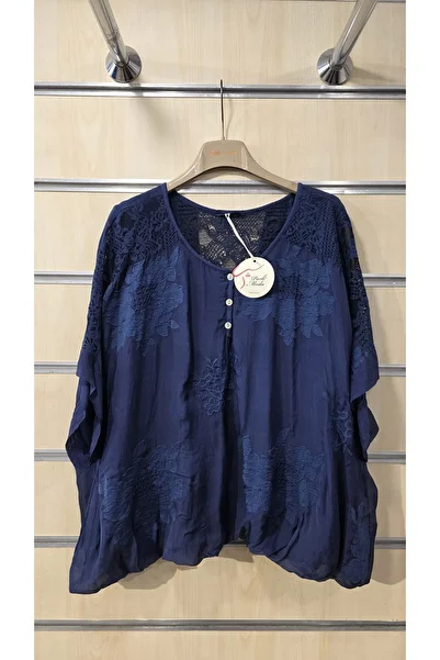 Park Moda Silk Blouse 3 Buttons Ruched