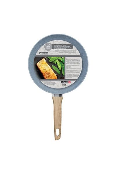 divendi-ro Non-stick frying pan, forged aluminum, diameter 28cm, grey