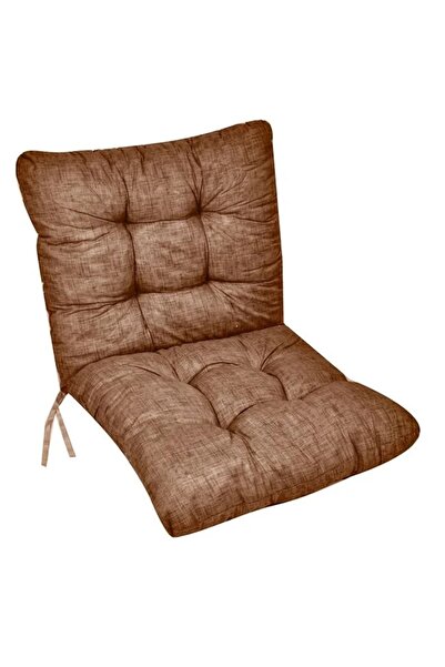 divendi-ro Pernă de scaun, cu spătar, pentru exterior, dimensiune 100x50cm, maro