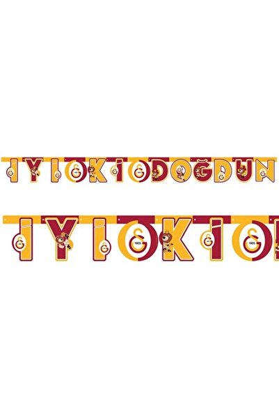 BalonEvi İyiki Doğdun Harf Set Galatasaray