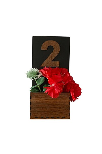 6. Pro Cepli Ahşap Kapı Numaralığı