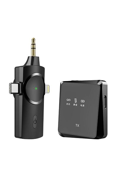 Generic Smart Noise Reduction Wireless Lavalier Microphone UPTO 120 M Range