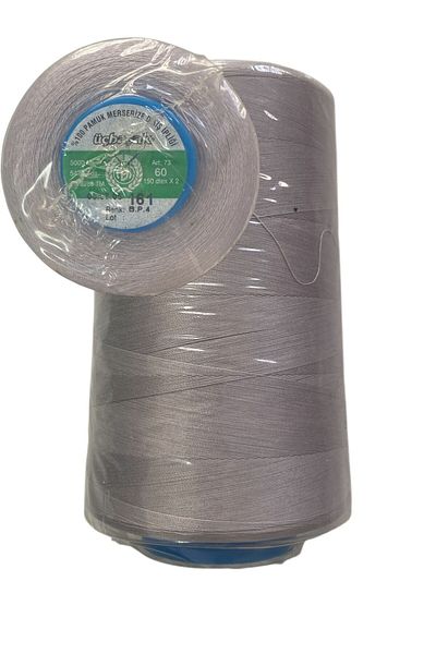 BİGÜMEX Three-Prong Sewing Thread 60No Mercerized Cotton Thread 5000m 1Pcs