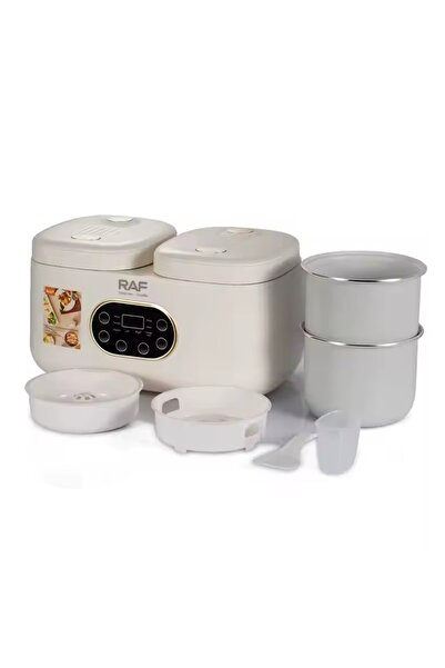 divendi-ro Multifunctional electric rice cooker, RAF R5419, for Asian style rice, 800W, 4L, 14 functions