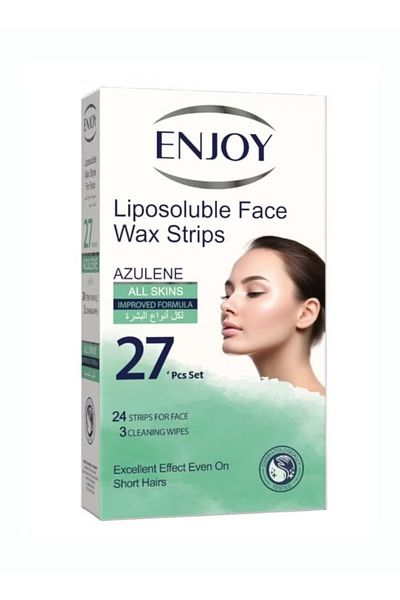 Enjoy Liposoluble Wax Strips Azulene 27pcs Set