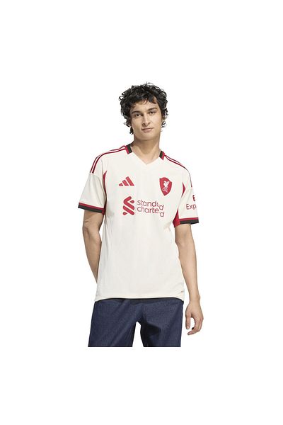 adidas Jv6487-E Lfc Liverpool Fc 25-26 Away Men's Jersey White