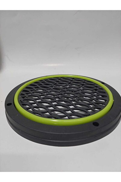 GÖKAK ELEKTRONİK YEŞİL-Silikon şerit led ışıklı 20CM hoparlör kapağı çift