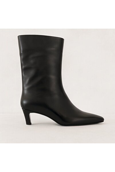 H&K GLOW Topuklu Deri Bot