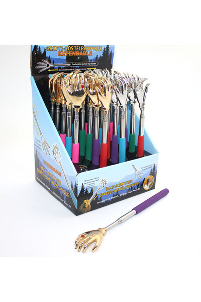 Larimar Metal Snap Back Scratcher Model 1