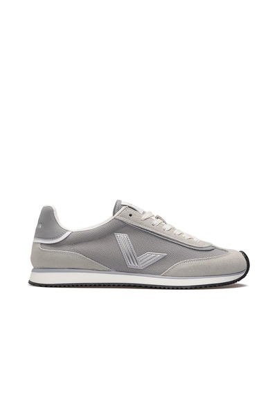 Lufian Gaban Men's Leather Sneaker Shoes Gray
