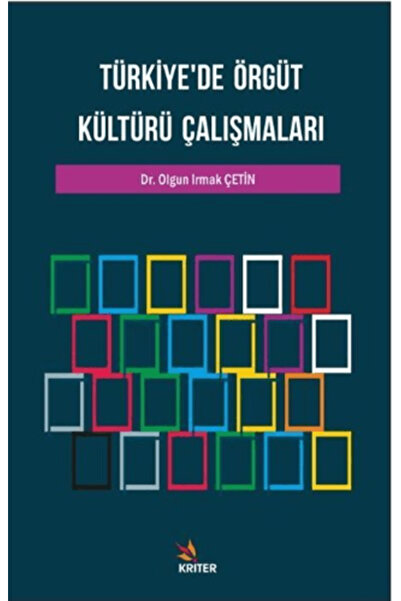 Kriter Yayınları Türkiye'de Örgüt Kültürü Çalışmaları